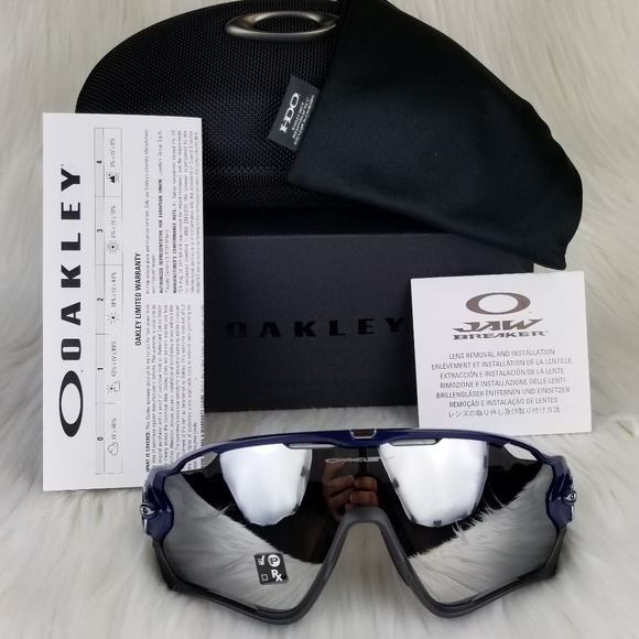 Oakley Other - Oakley Polarized Jaw Breaker Mirrored Sunglasses